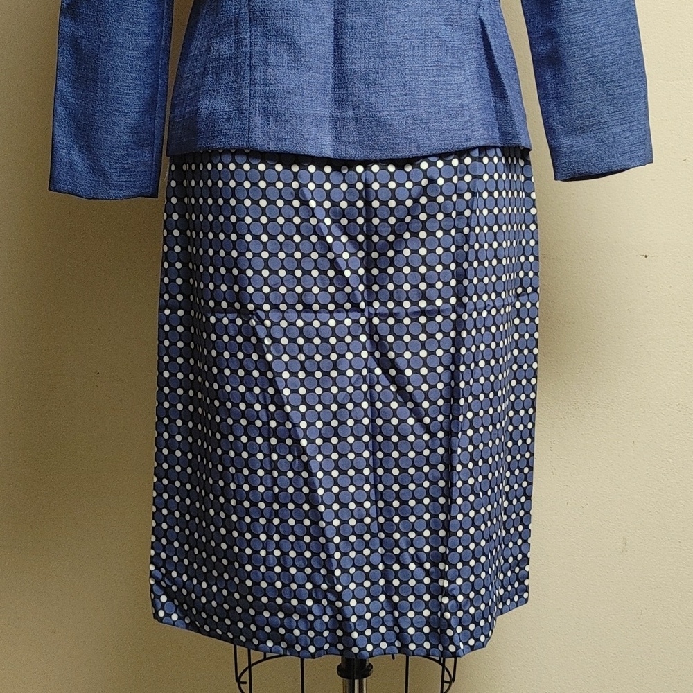 NWOT's Vintage Leslie Fay 3 Piece Suit Size 6P - Picture 7 of 16